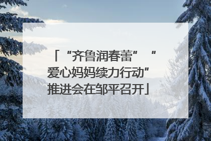 “齐鲁润春蕾”“爱心妈妈续力行动”推进会在邹平召开