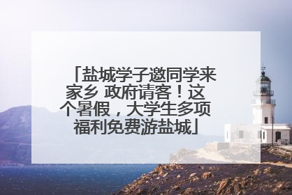盐城学子邀同学来家乡 政府请客！这个暑假，大学生多项福利免费游盐城