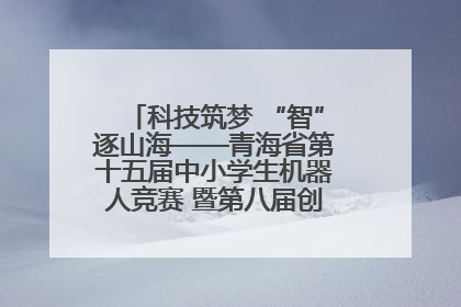 科技筑梦 “智”逐山海——青海省第十五届中小学生机器人竞赛 暨第八届创新设计大赛见闻