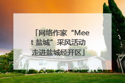 网络作家“Meet 盐城”采风活动走进盐城经开区