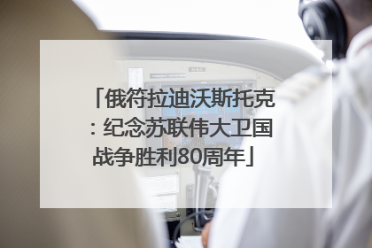 俄符拉迪沃斯托克：纪念苏联伟大卫国战争胜利80周年