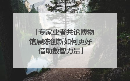 专家业者共论博物馆展陈创新如何更好借助数智力量