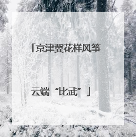 京津冀花样风筝云端“比武”