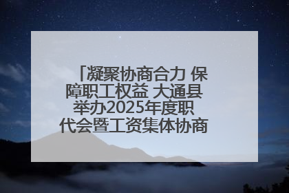 凝聚协商合力 保障职工权益 大通县举办2025年度职代会暨工资集体协商现场观摩交流活动