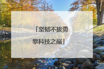 坚韧不拔勇攀科技之巅