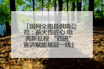 国网全南县供电公司：薪火传匠心 电亮新征程 “四进”宣讲赋能基层一线