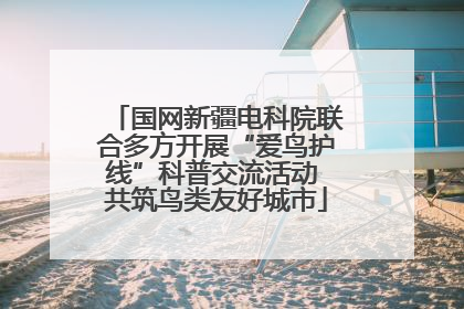 国网新疆电科院联合多方开展“爱鸟护线”科普交流活动 共筑鸟类友好城市