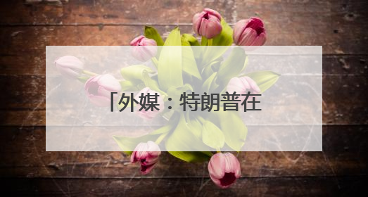 外媒：特朗普在白宫会见巴基斯坦陆军参谋长