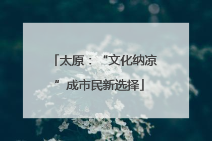 太原：“文化纳凉”成市民新选择