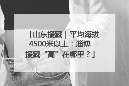 山东援藏｜平均海拔4500米以上：淄博援藏“高”在哪里？