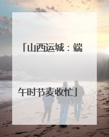 山西运城：端午时节麦收忙