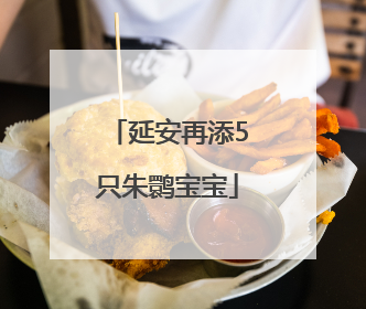 延安再添5只朱鹮宝宝