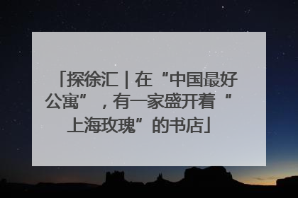 探徐汇｜在“中国最好公寓”，有一家盛开着“上海玫瑰”的书店