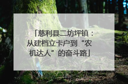 慈利县二坊坪镇：从建档立卡户到“农机达人”的奋斗路