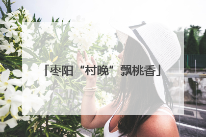 枣阳“村晚”飘桃香