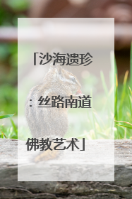 沙海遗珍：丝路南道佛教艺术