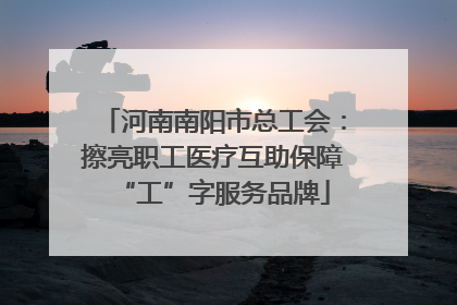 河南南阳市总工会：擦亮职工医疗互助保障“工”字服务品牌