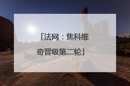 法网：焦科维奇晋级第二轮