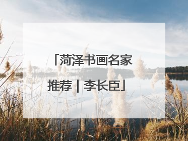 菏泽书画名家推荐｜李长臣