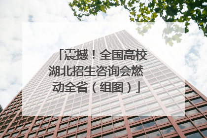震撼！全国高校湖北招生咨询会燃动全省（组图）