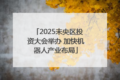2025未央区投资大会举办 加快机器人产业布局